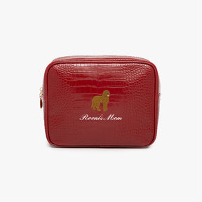 Dog Mom Small Croc Pouch