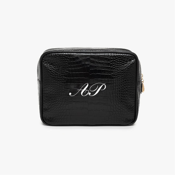 Classic Monogram Small Croc Pouch