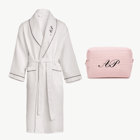 Monogram Waffle Set