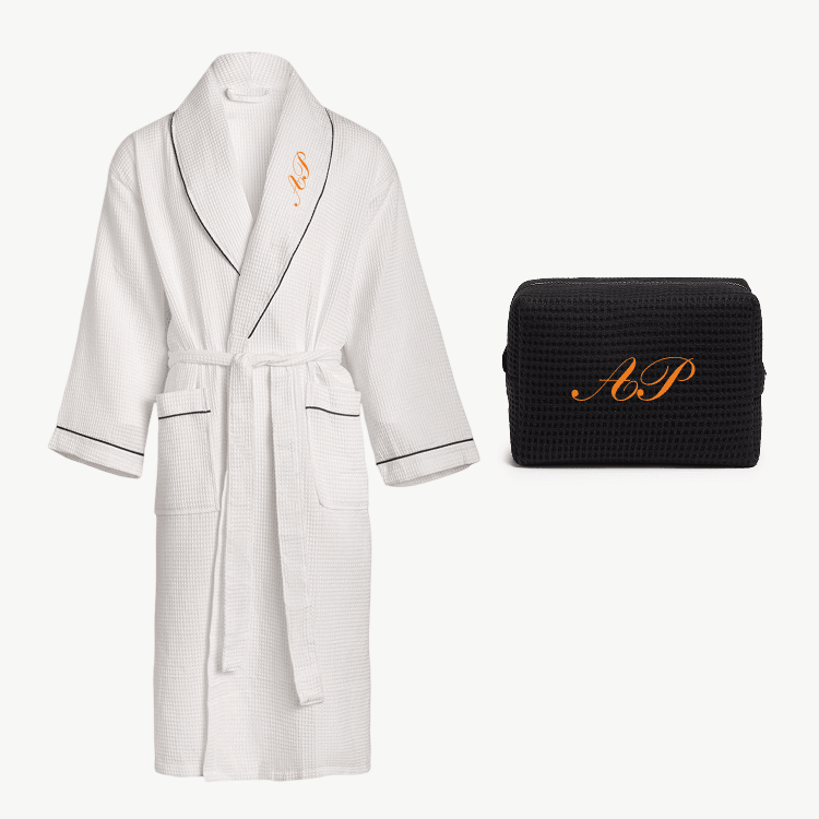 Monogram Waffle Set