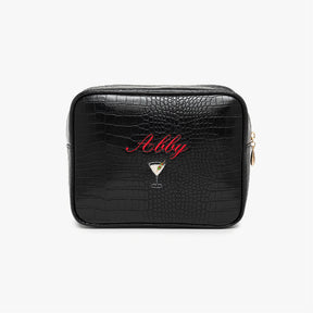 Signature Small Croc Pouch