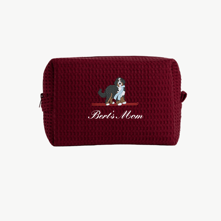 Ski Dog Waffle Pouch