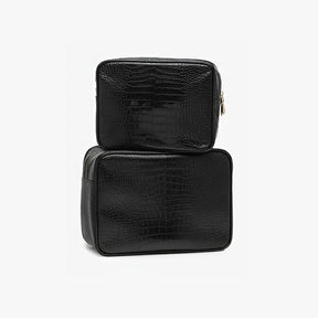 Custom Text Small Croc Pouch